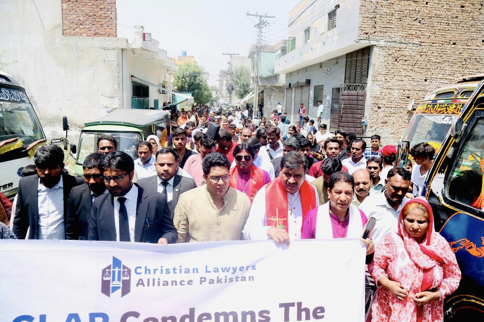 Protest to Stop Christians Genocide and Persecution in Pakistan
