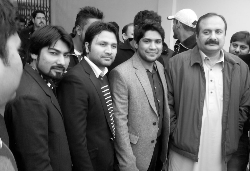 HLF Chairman Kaleem Shahzad with Rana Mashood Chairman "Prime Minister's Youth Programme Pakistan" and deputy speaker of the Punjab Provincial Assembly